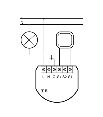 Roller Shutter Connection Scheme